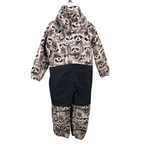 Unisex Name It - Softshellhaalari, koko 110 - 116 - Ruskea (2)