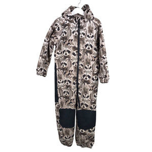 Unisex Name It - Softshellhaalari, koko 110 - 116 - Ruskea (1)