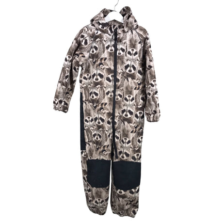 Unisex Name It - Softshellhaalari, koko 110 - 116 - Ruskea ()
