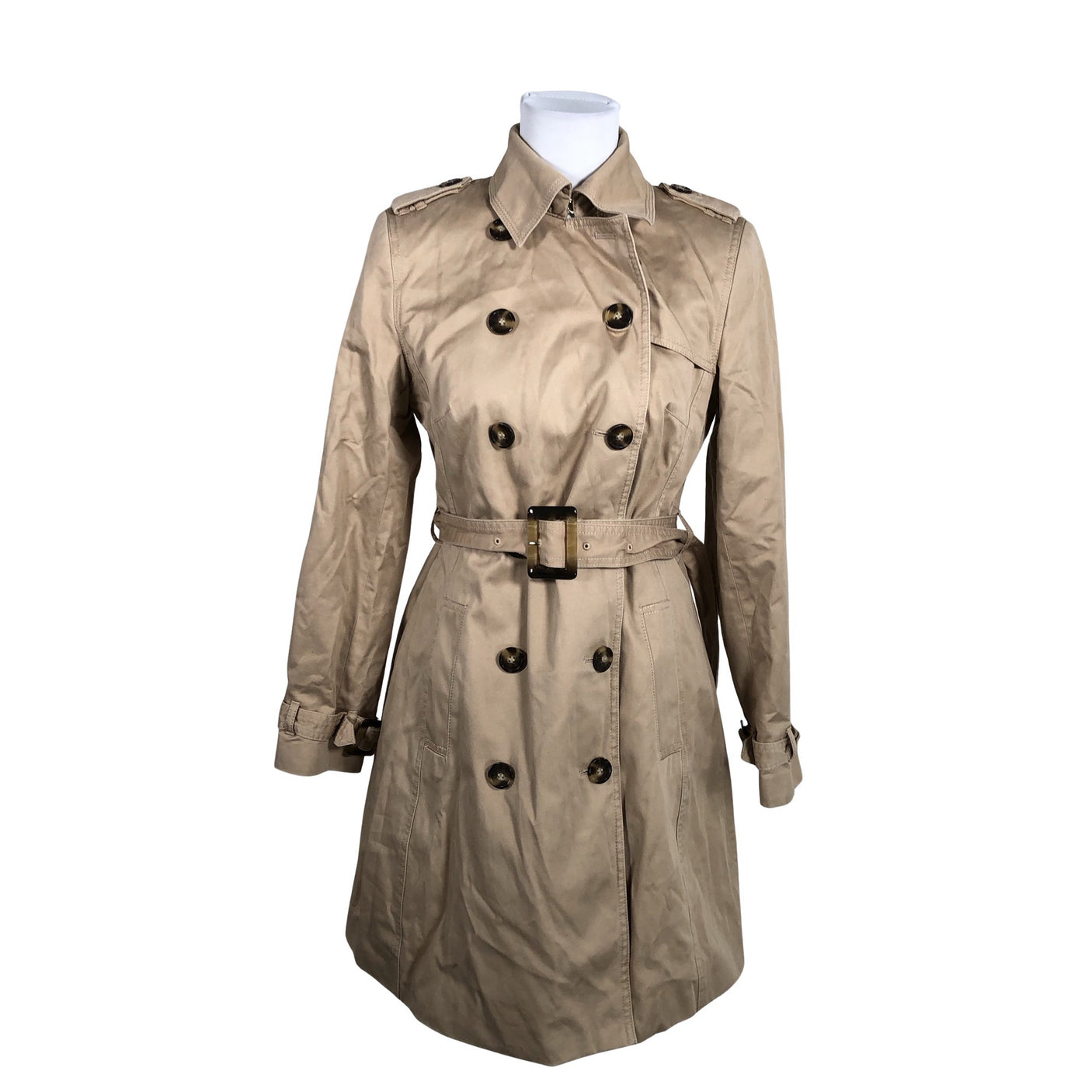 Naisten Marks&Spencer - Trenssitakki, koko 40 - Beige (1)