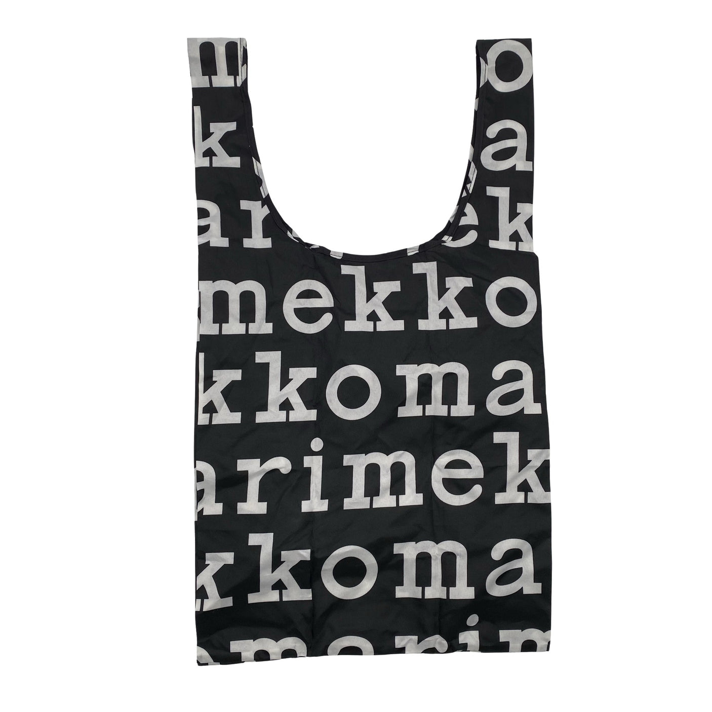 Unisex Marimekko - Ostoskassi, koko Maxi - Musta (1)