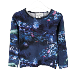 Unisex Gugguu - Trikoopaita, koko 110 - 116 - Sininen (1)