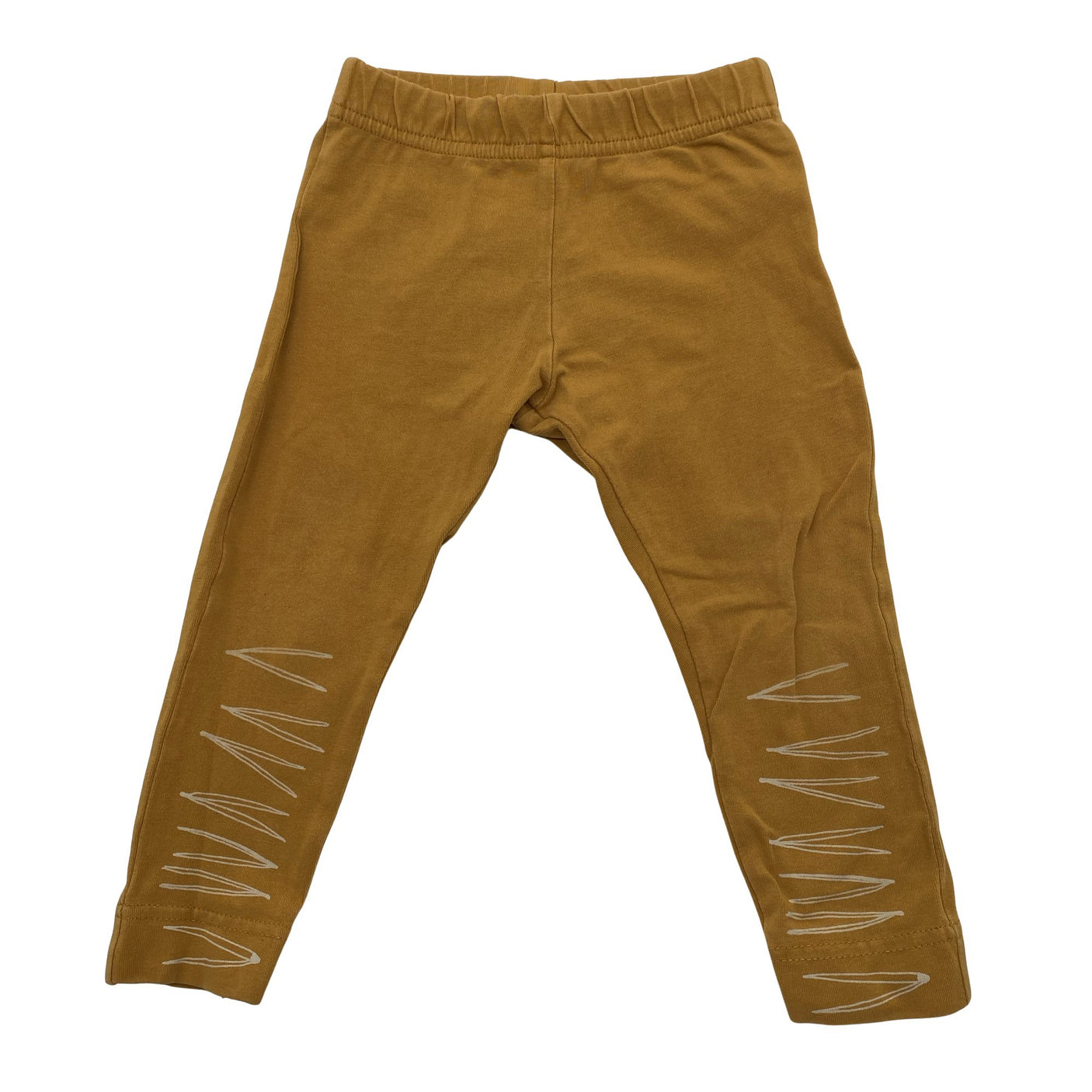 Unisex Papu - Leggingsit, koko 74 - 80 - Keltainen (1)