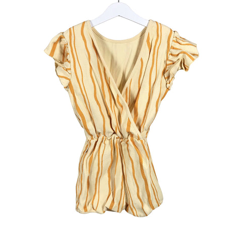 Tyttöjen Mainio - Trikoomekko, koko 134 - 140 - Oranssi (2)