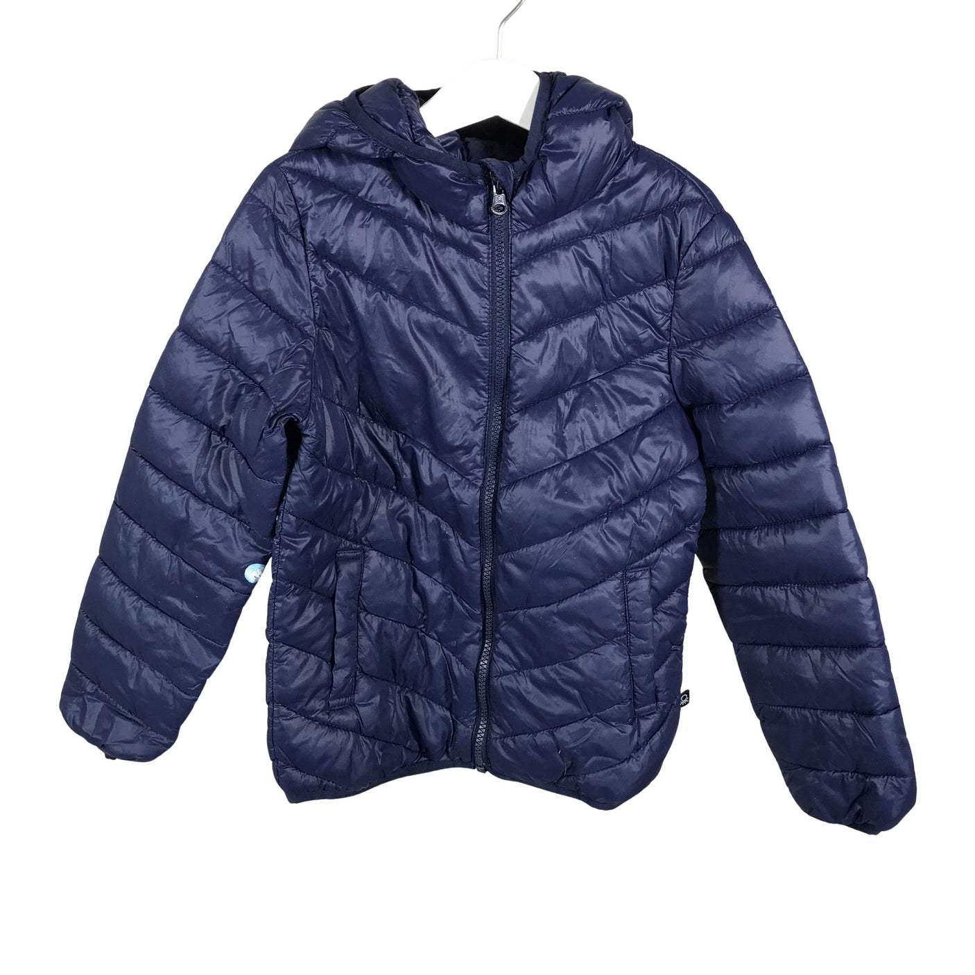 Unisex Benetton - Kevyttoppatakki, koko 122 - 128 - Sininen (1)