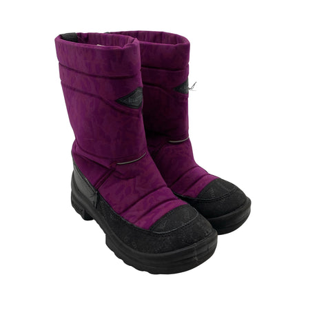 Unisex Kuoma - Talvikengät, koko 34 - Violetti (2)