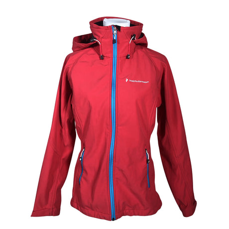 Naisten Peak Performance - Softshell-takki, koko 38 - Punainen ()