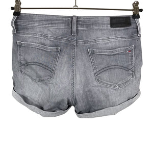 Naisten Tommy Jeans (Tommy Hilfiger) - Farkkushortsit, koko W28 - Harmaa (2)