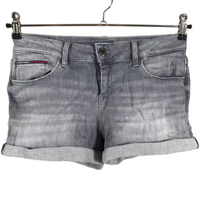 Naisten Tommy Jeans (Tommy Hilfiger) - Farkkushortsit, koko W28 - Harmaa (1)