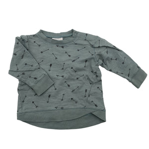 Unisex Lindex - Collegepaita, koko 68 - 74 - Vihreä (1)