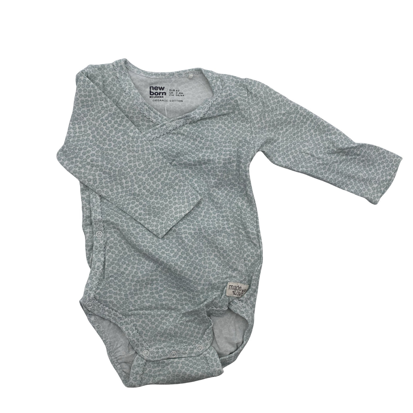 Tyttöjen Lindex - Body, koko 56 - 62 - Vihreä (1)