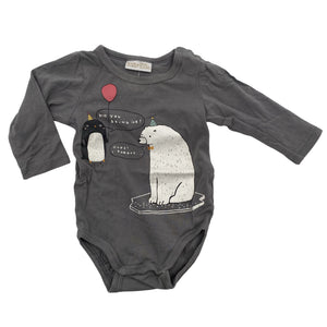 Unisex Lindex - Body, koko 56 - 62 - Harmaa (1)