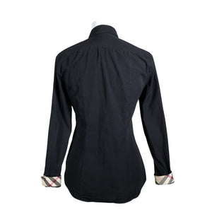 Naisten Burberry Brit - Kauluspaita, koko 36 - Musta (3)