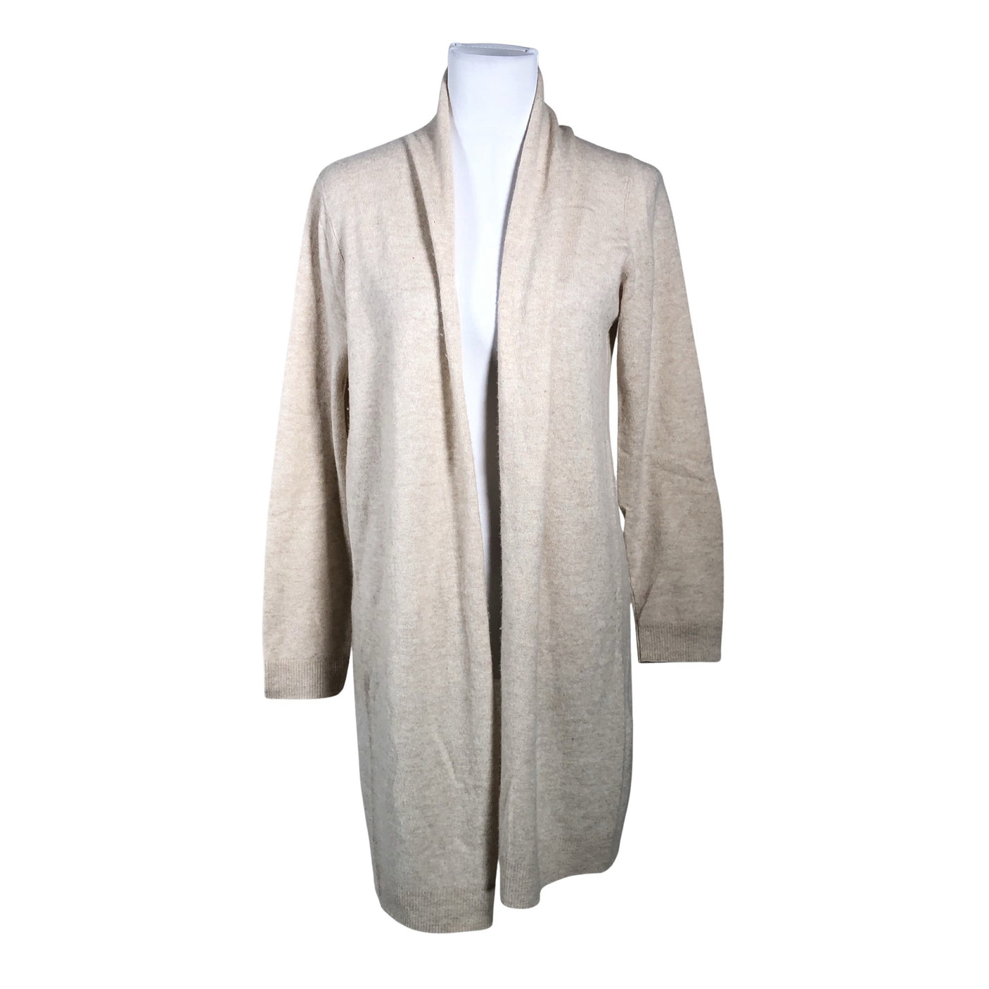 Naisten Essentials by Stockmann - Neuletakki, koko 38 - Beige (1)