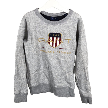 Unisex Gant - Collegepaita, koko 134 - 140 - Harmaa ()