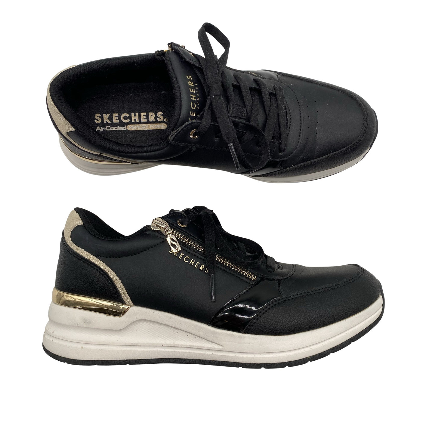 Naisten Skechers - Lenkkarit, koko 40 - Musta (1)