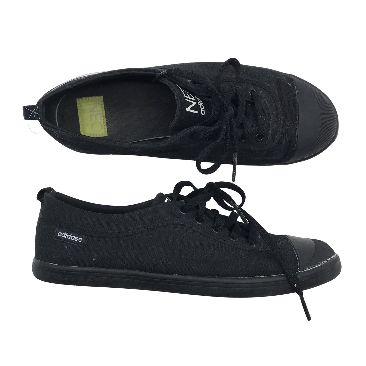 Naisten Adidas - Tennarit, koko 37 - Musta (1)