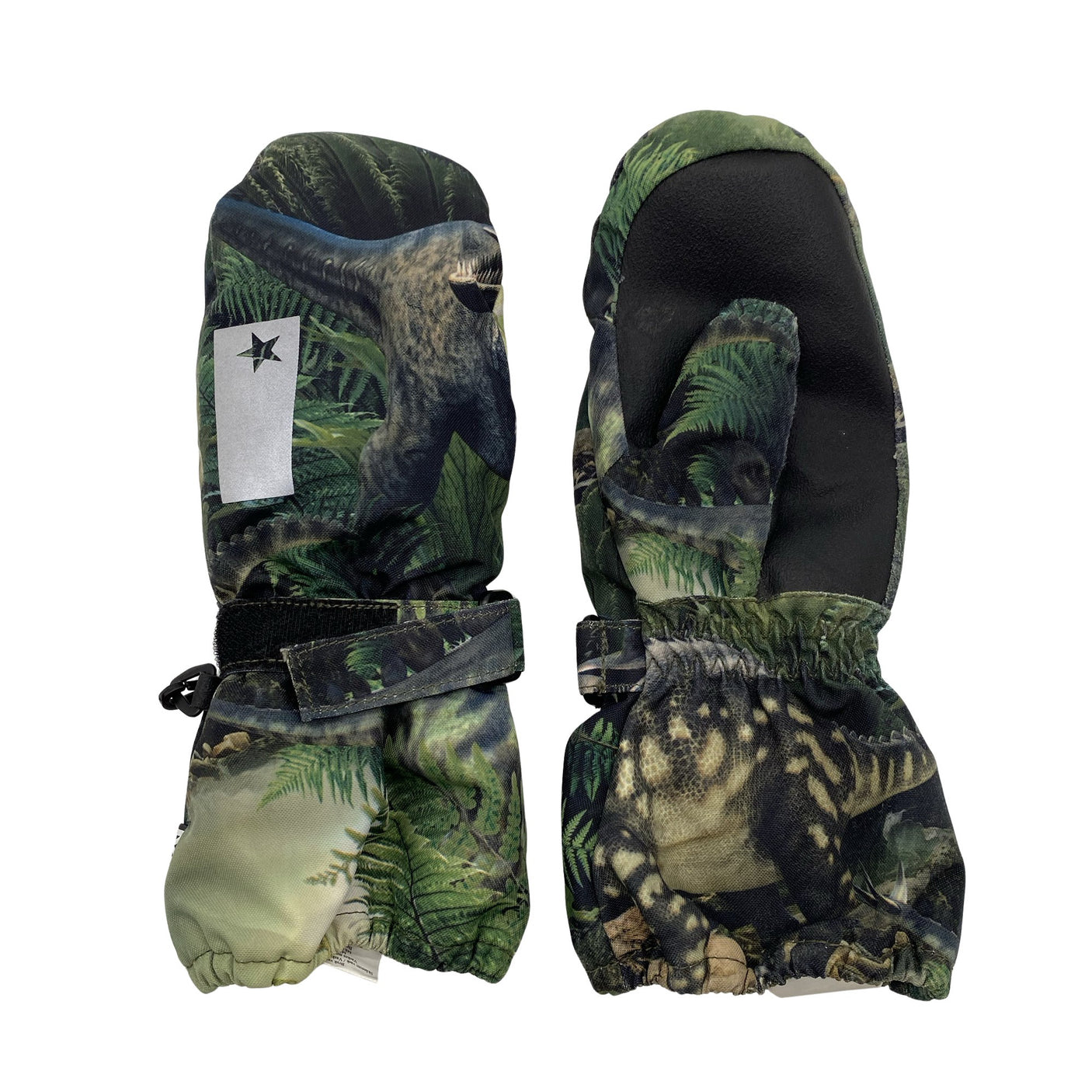 Unisex Molo Kids - Talvihanskat, koko 5 - 8 vuotta - Vihreä (1)