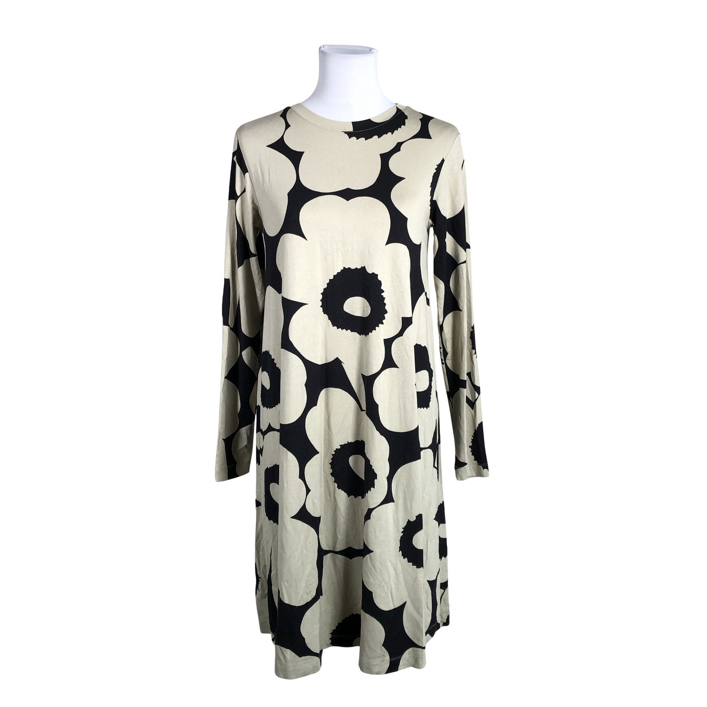 Naisten Marimekko - Trikoomekko, koko 34 - Beige (1)