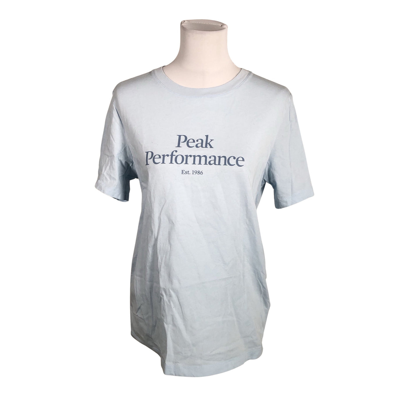 Naisten Peak Performance - T-paita, koko 38 - Vaaleansininen (1)
