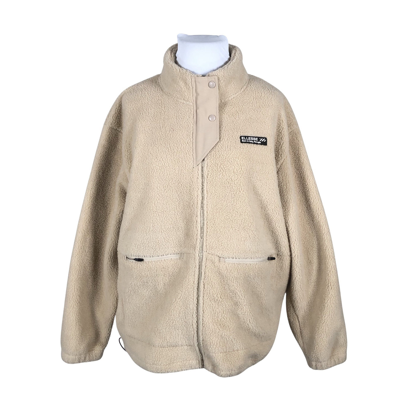 Naisten Ellesse - Fleecetakki, koko 44 - Beige (1)