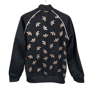 Tyttöjen Adidas - Verryttelytakki, koko 122 - 128 - Musta (2)