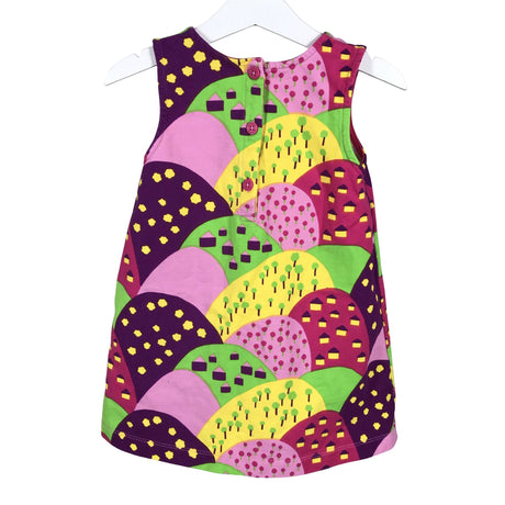 Tyttöjen Marimekko - Trikoomekko, koko 92 - 98 - Vaaleanpunainen (2)