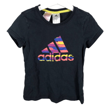 Unisex Adidas - T-paita, koko 122 - 128 - Musta ()
