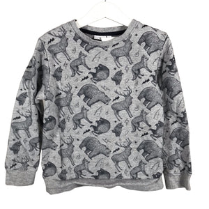 Unisex Mini Mize - Collegepaita, koko 122 - 128 - Harmaa (1)