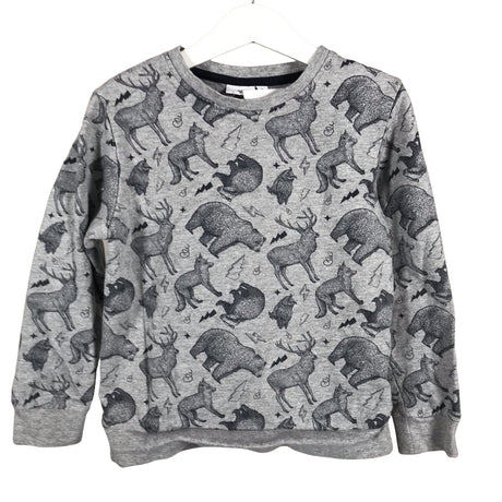 Unisex Mini Mize - Collegepaita, koko 122 - 128 - Harmaa ()