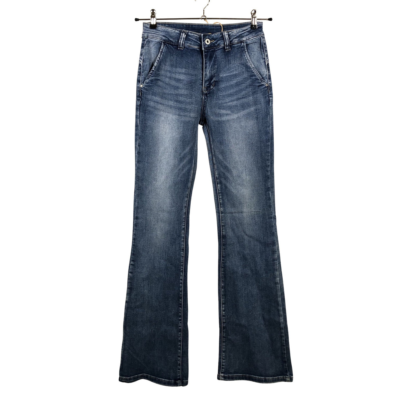 Naisten Perfect Jeans - Farkut, koko 38 - Sininen (1)