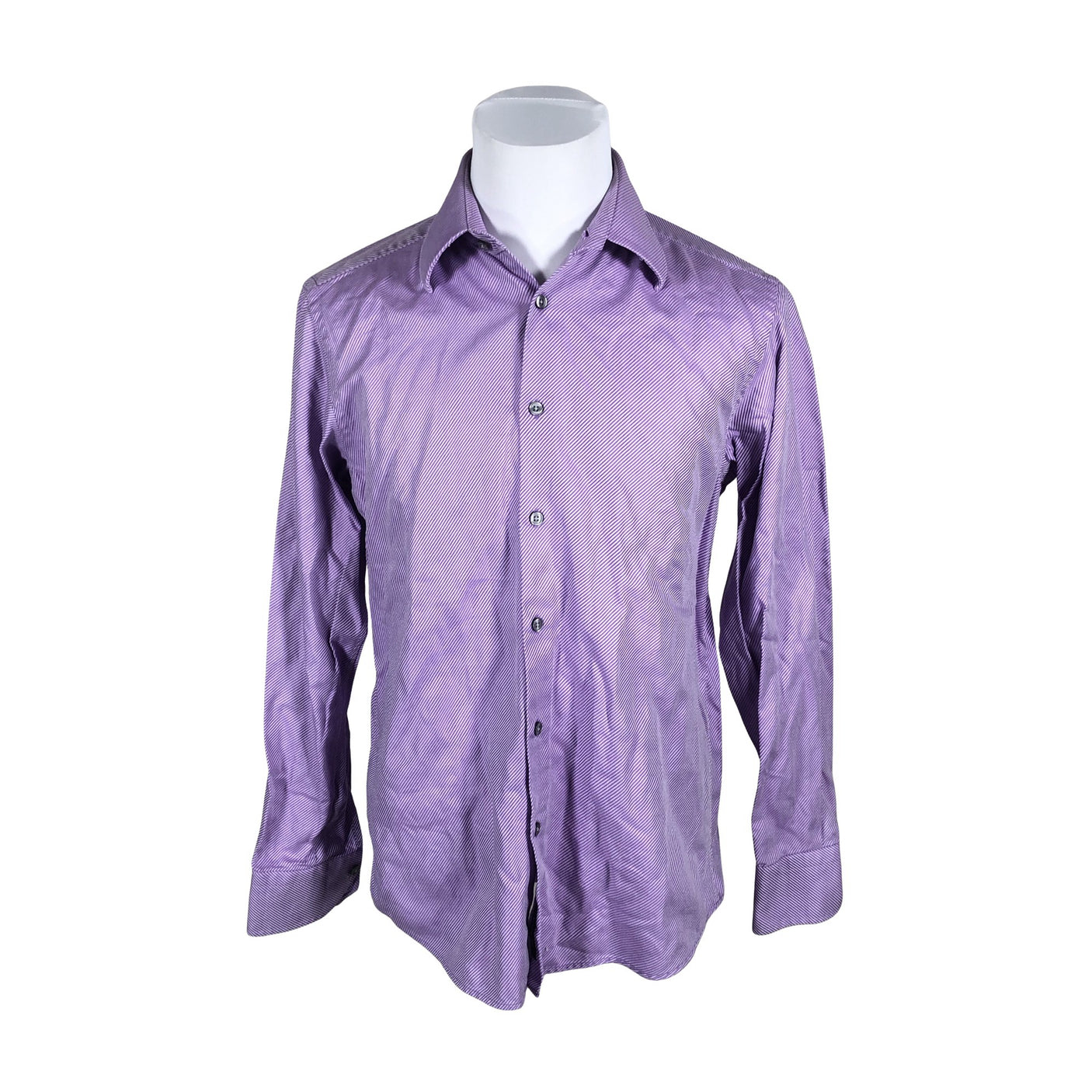 Miesten Hugo Boss - Kauluspaita, koko L - Violetti (1)