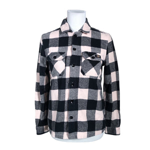 Naisten Dickies - Flanellipaita, koko 34 - Vaaleanpunainen (1)