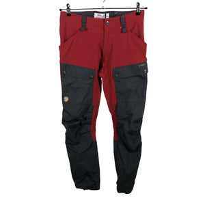 Miesten Fjällräven - Ulkoiluhousut, koko XS - Punainen (1)