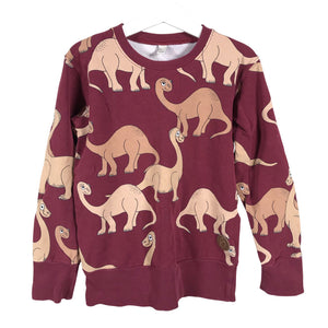 Unisex Blaa - Collegepaita, koko 122 - 128 - Viininpunainen (1)