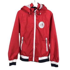 Unisex Reima - Välikausitakki, koko 122 - 128 - Punainen (1)