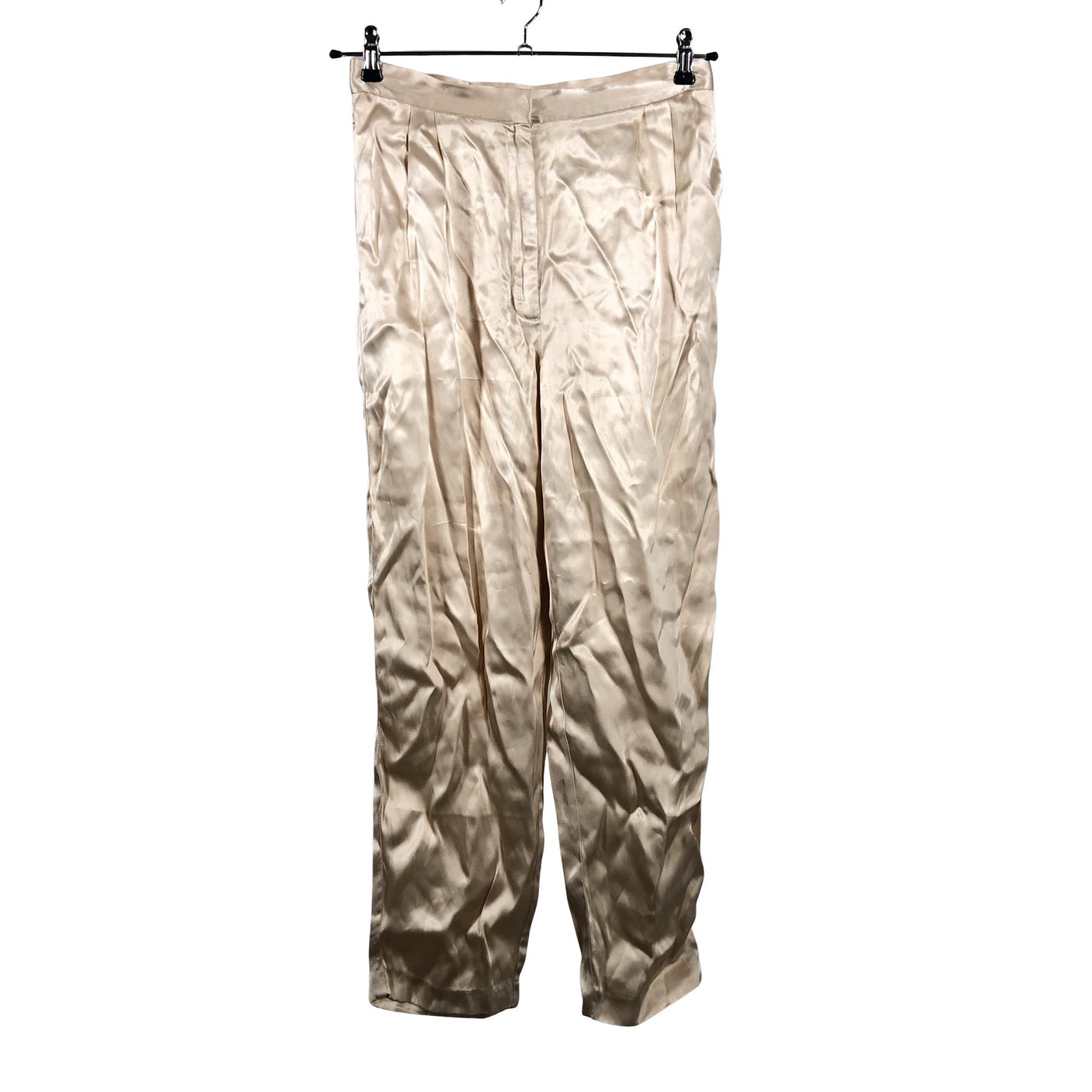 Naisten Ganni - Juhlahousut, koko 38 - Beige (1)