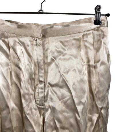 Naisten Ganni - Juhlahousut, koko 38 - Beige (2)