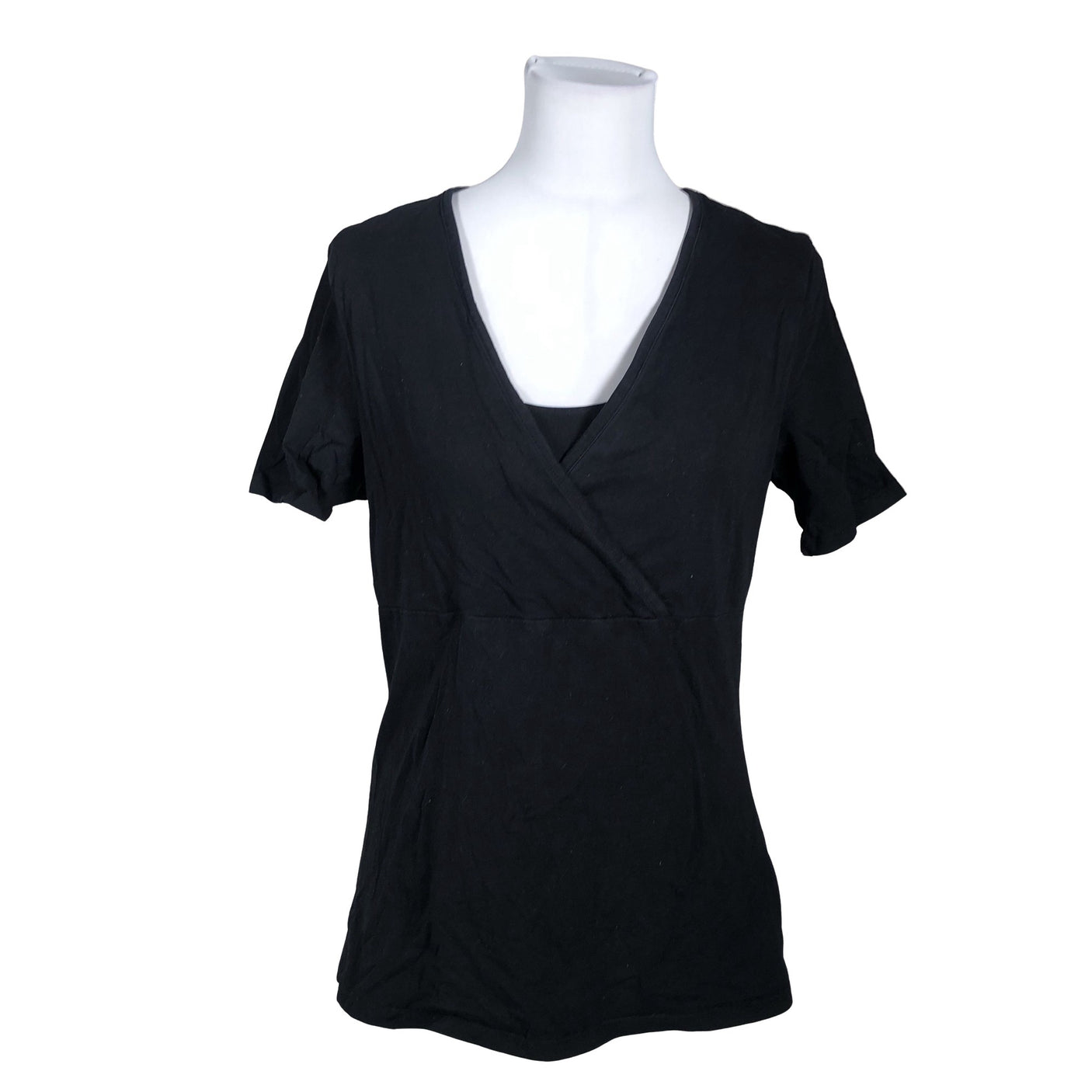 Naisten H&M Mama - T-paita, koko 40 - Musta (1)