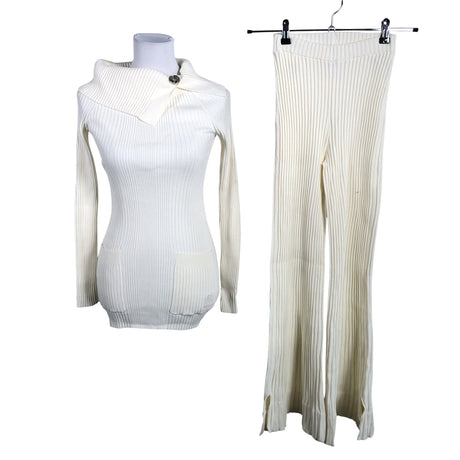 Naisten Tommy Hilfiger - Neulepaita, koko 36 - Luonnonvalkoinen ()