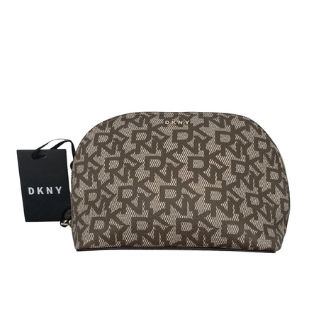 Naisten DKNY - Toilettilaukku, koko Mini - Beige ()