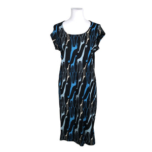 Naisten Marimekko - Trikoomekko, koko 38 - Musta (1)