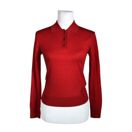 Naisten Massimo Dutti - Neulepaita, koko 32 - Punainen ()