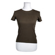 Naisten Massimo Dutti - T-paita, koko 32 - Ruskea ()