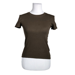 Naisten Massimo Dutti - T-paita, koko 32 - Ruskea (1)