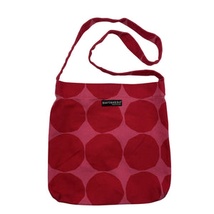 Naisten Marimekko - Olkalaukku, koko Midi - Punainen (1)