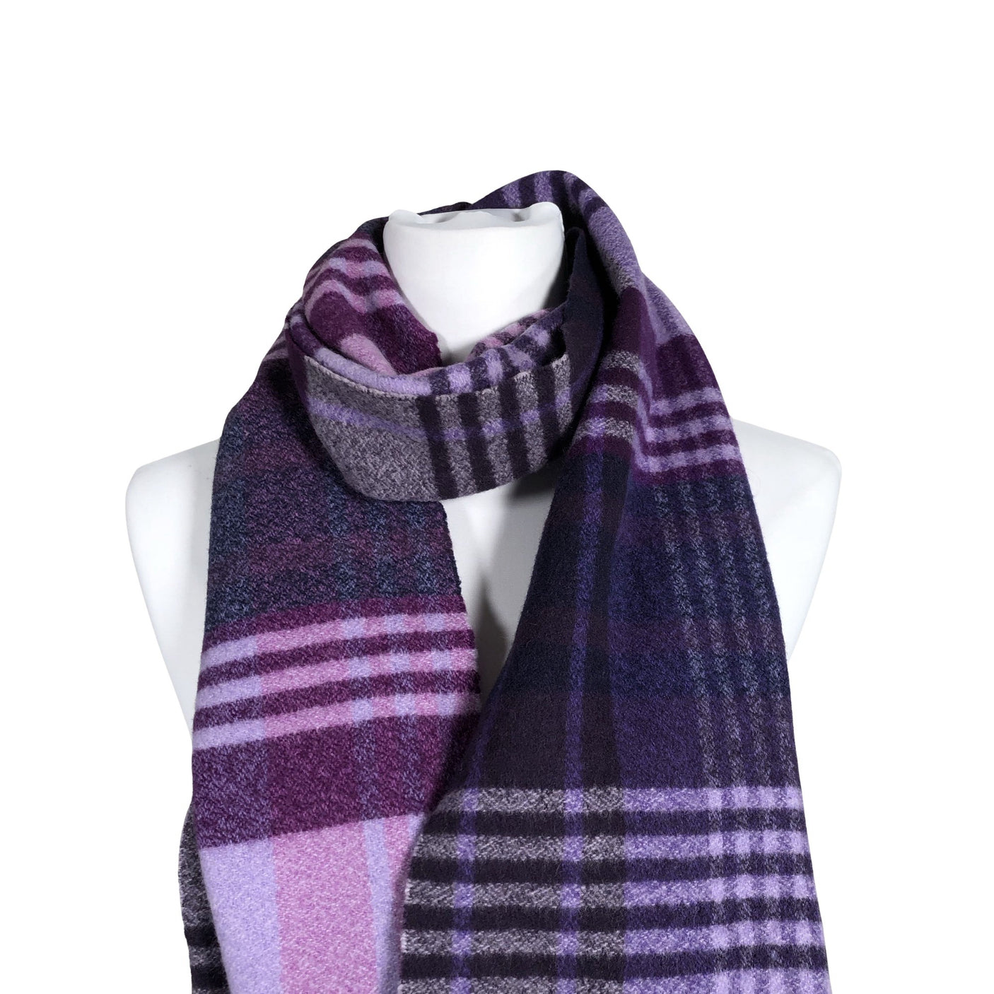 Unisex Mulberry - Kaulaliina, koko Ei kokoa - Violetti (2)