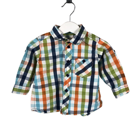 Poikien Polarn O. Pyret - Kauluspaita, koko 68 - 74 - Sininen ()