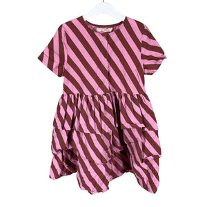 Tyttöjen Minimarket - Kangasmekko, koko 122 - 128 - Pinkki (2)