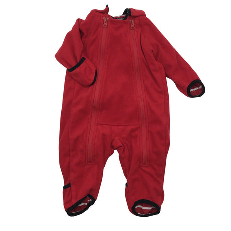 Unisex Polarn O. Pyret - Fleecehaalari, koko 56 - 62 - Punainen ()